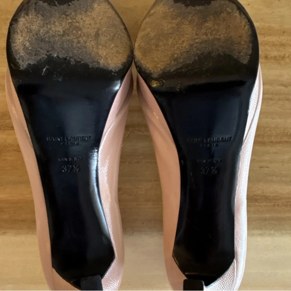 Saint Laurent Blush Pink Heels - Picture 6 of 8